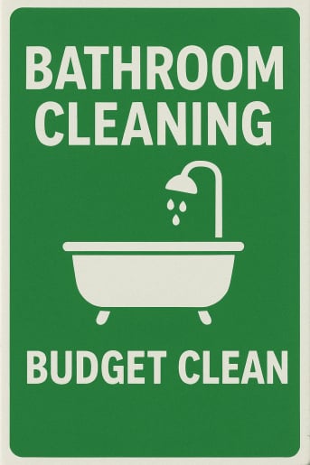Bathroom cleaning