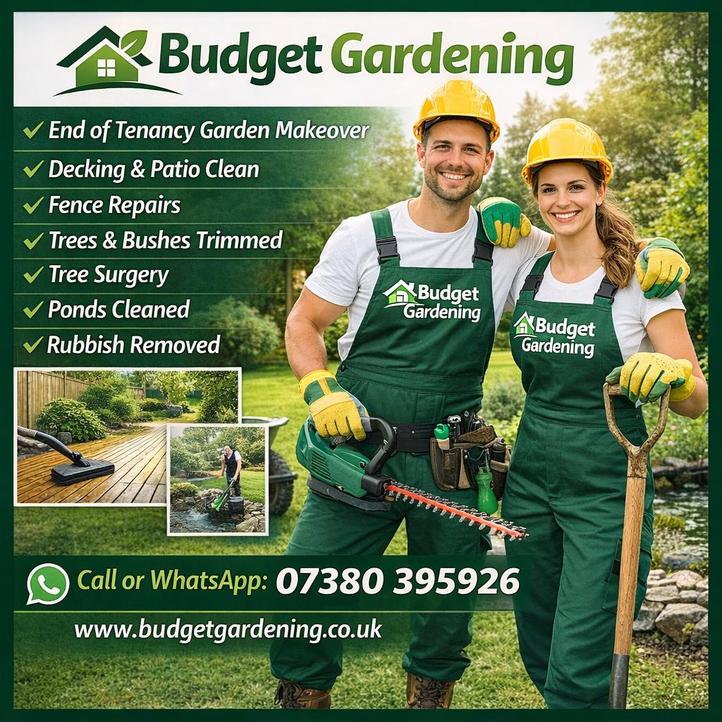 Budget gardening laws ponds fences