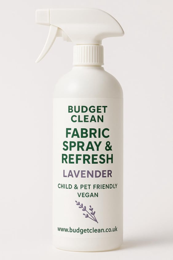 Spray and refresh lavender www.budgetclean.co.uk  Budget Clean